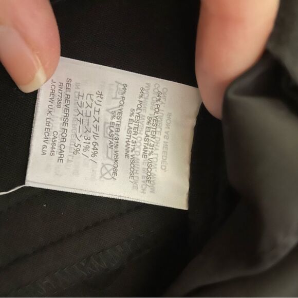 Jcrew 365 Cameron size 2 black women pant - Picture 6 of 8